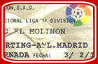 El Molinn, Sporting Gijn - At. Madrid, 1996